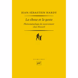 ISBN La chose et le geste, philosophie, Français, 344 pages