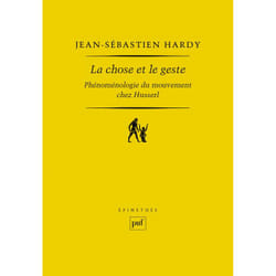 ISBN La chose et le geste livre philosophie Français
