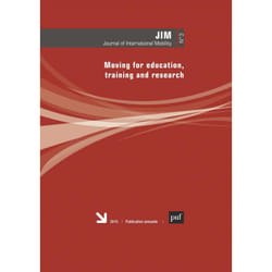 ISBN Journal of International Mobility 2015, vol. 3 livre Education Français