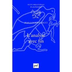 ISBN L'analyse avec fin livre Psychologie Français