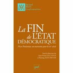 ISBN La fin de l'État démocratique, philosophie, Français, 168 pages