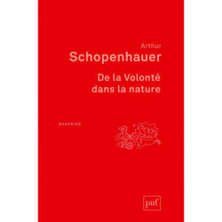 ISBN De la Volonté dans la nature livre philosophie Français
