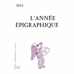 ISBN année épigraphique vol. 2014, histoire, Français, 992 pages