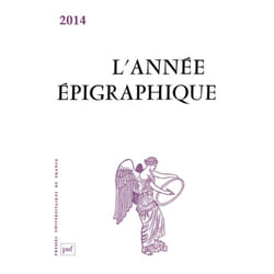 ISBN année épigraphique vol. 2014 livre histoire Français