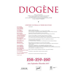 ISBN Diogène 2017, n° 257 livre philosophie Français