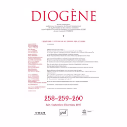 ISBN Diogène 2017, n° 258-259-260, philosophie, Français, 255 pages
