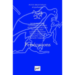 ISBN Persécutions livre Psychologie Français