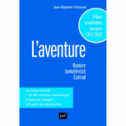 ISBN L'aventure, philosophie, Français, 300 pages