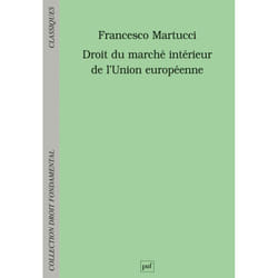 ISBN Droit du marché intérieur de l'Union européenne livre Loi Français
