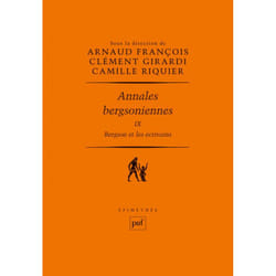 ISBN Annales bergsoniennes, IX livre philosophie Français