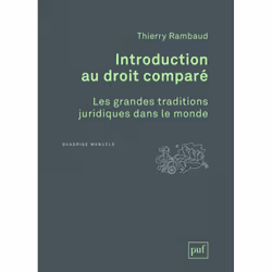 ISBN Introduction au droit comparé. Les grandes traditions juridiques dans le monde, Loi, Français, 320 pages