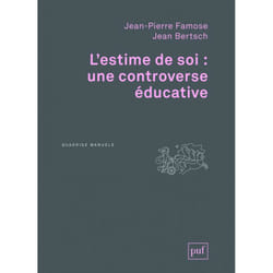 ISBN L'estime de soi : une controverse éducative livre Psychologie Français