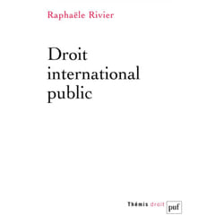 ISBN Droit international public livre Loi Français