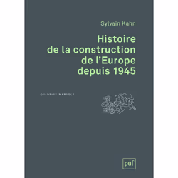 ISBN Histoire de la construction de l'Europe depuis 1945, histoire, Français, 336 pages