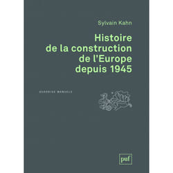 ISBN Histoire de la construction de l'Europe depuis 1945