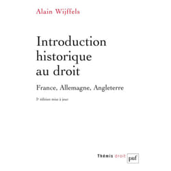 ISBN Introduction historique au droit livre Loi Français