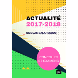 ISBN Actualité 2017-2018. Concours et examens, société, Français, 224 pages