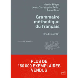 ISBN Grammaire méthodique du français livre Littérature