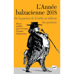 ISBN année balzacienne 2018, n° 19 livre Littérature Français