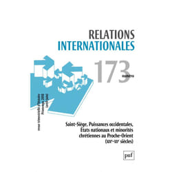 ISBN Relations internationales 2018, n° 173 livre histoire Français