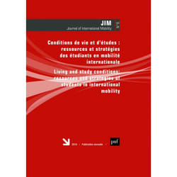 ISBN Journal of International Mobility 2018, vol. 6 livre Education Français