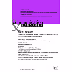 ISBN COMMUNICATION & LANGAGES- 2018 - 197, Littérature, Français