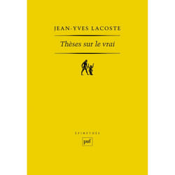 ISBN Thèses sur le vrai livre philosophie Français