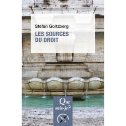 ISBN Les sources du droit
