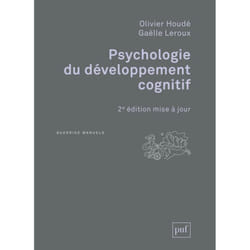 ISBN Psychologie du développement cognitif