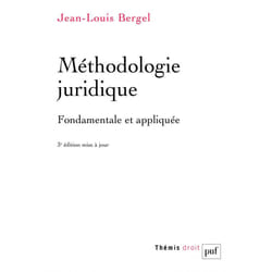 ISBN Méthodologie juridique livre Loi Français