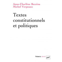 ISBN Textes constitutionnels et politiques livre Loi Français