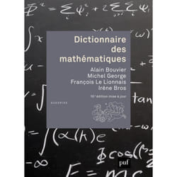ISBN Dictionnaire des mathématiques livre Littérature scientifique Français