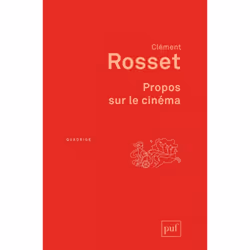 ISBN Propos sur le cinéma, philosophie, Français, 144 pages