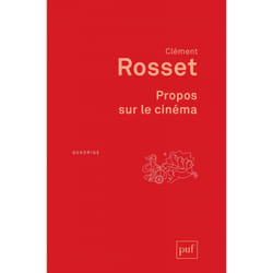 ISBN Propos sur le cinéma livre philosophie Français