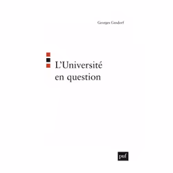 ISBN L'université en question, philosophie, Français, 224 pages