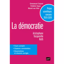 ISBN Prépas scientifiques 2019-2020. Français/Philosophie - La démocratie, philosophie, Français, 360 pages