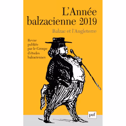 ISBN année balzacienne 2019, n° 20, Littérature, Français