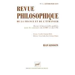Revue philosophique 2019, t. 144 (1)