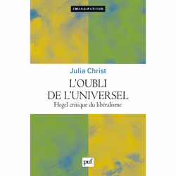 ISBN L'oubli de l'universel, philosophie, Français, 336 pages