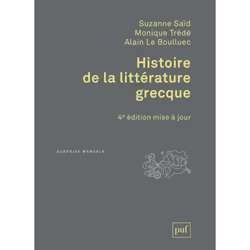 ISBN Histoire de la littérature grecque, Littérature, Français, 752 pages