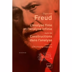 ISBN L'analyse finie et l'analyse infinie, suivi de Constructions dans l'analyse, Psychologie, Français, 96 pages