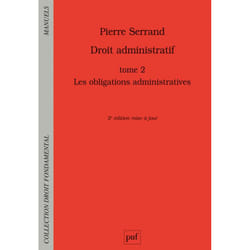 ISBN Droit administratif Tome 2 livre Loi Français