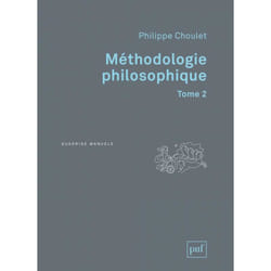 ISBN Méthodologie philosophique. Tome 2 livre philosophie Français