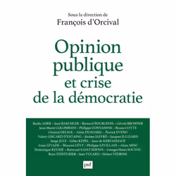 ISBN Opinion publique et crise de la démocratie, Loi, Français, 468 pages