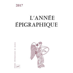 ISBN ANNEE EPIGRAPHIQUE, VOL. 2017 livre histoire Français