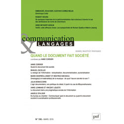 ISBN COMMUNICATION & LANGAGES- 2019 - 199 livre Littérature Français