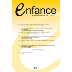 ISBN ENFANCE, 2019-2 livre Littérature scientifique Français
