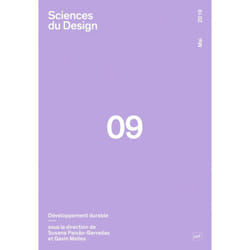 Sciences du design - Numéro 9 : Développement durable (Revue)