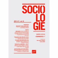ISBN Sociologie 2019, n° 1, Education, Français, 112 pages