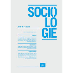 Revue sociologie n.3 (édition 2019)